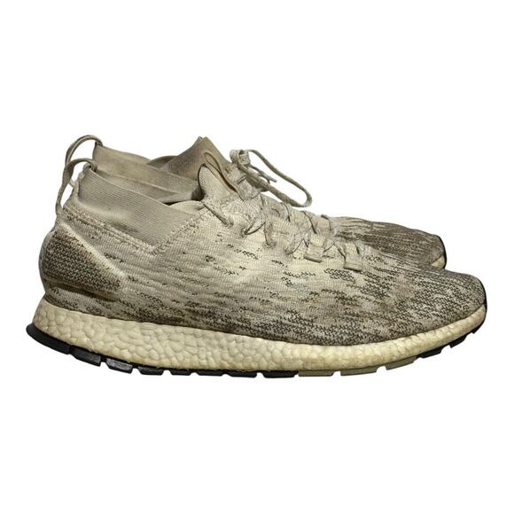 Adidas Ultra Boost Mid ATR LTD Cream White Men's Size 10.5 Primeknit Running - Picture 1 of 8